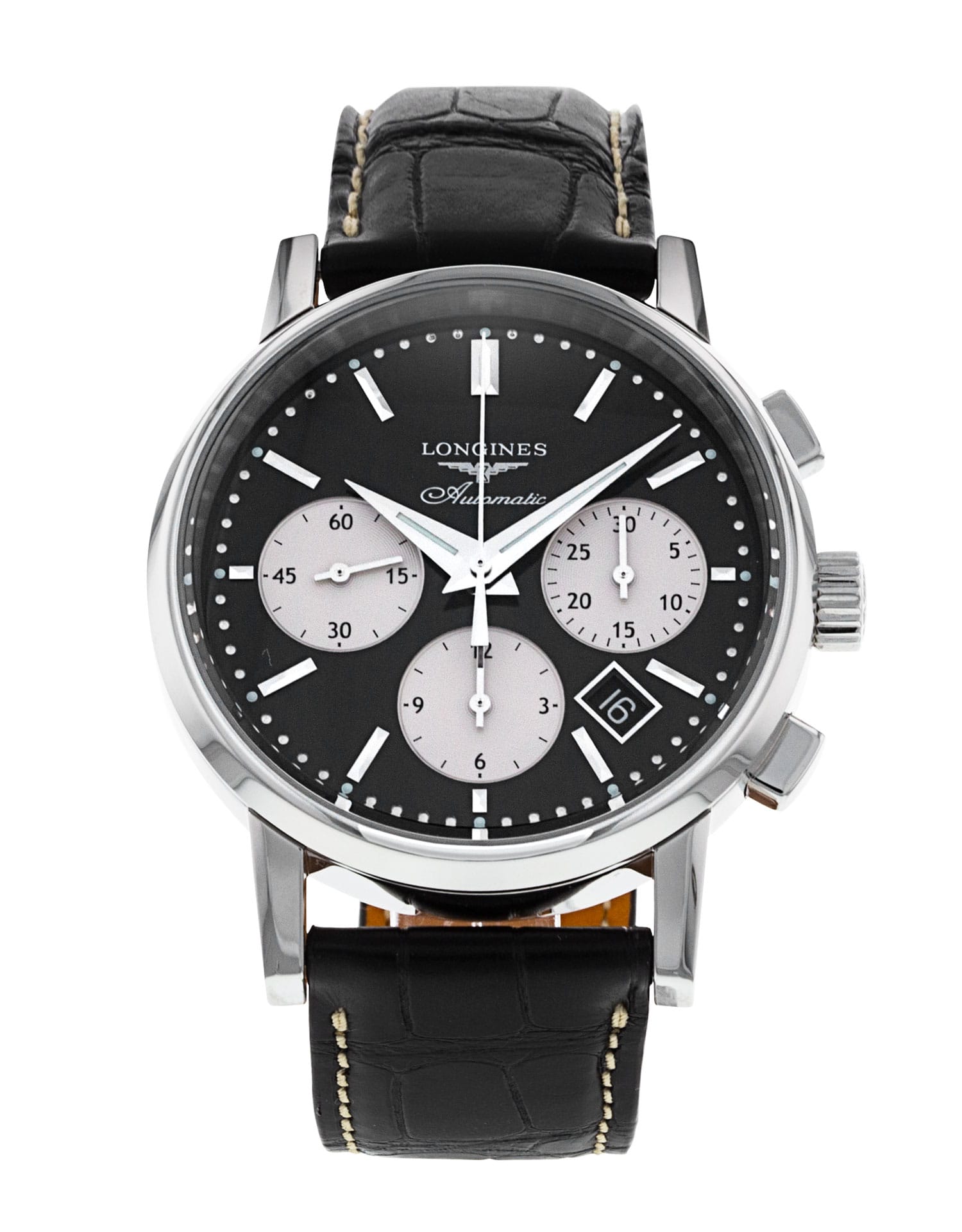Pre-Owned Longines Column-Wheel Chronograph Watch